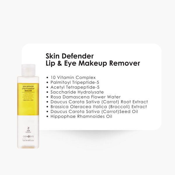 Skin Defender Lip & Eye Makeup Remover DMR 200 ml - Görsel 2