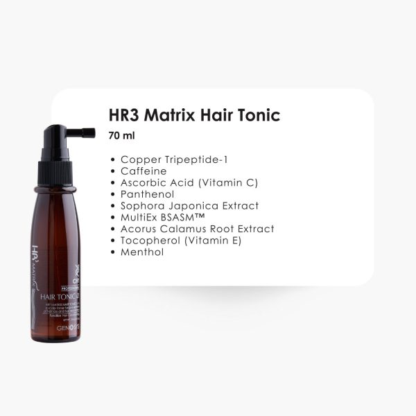 Genosys HR3 Matrix Tonik CHT 70 ml - Görsel 2